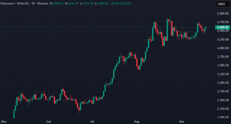 
			Нереализованная прибыль Ethereum-китов достигла пиковых уровней цикла 2021 года		